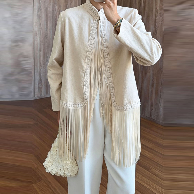 Осенняя одежда в стиле бохо: п – обзор и цена Tassel Fringe Trim